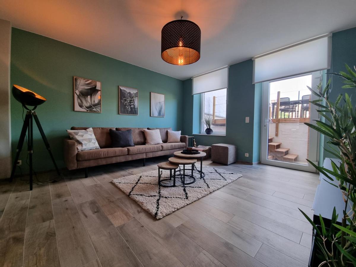 Appartement Cosy Et Familial Avec Terrasse Theux Buitenkant foto